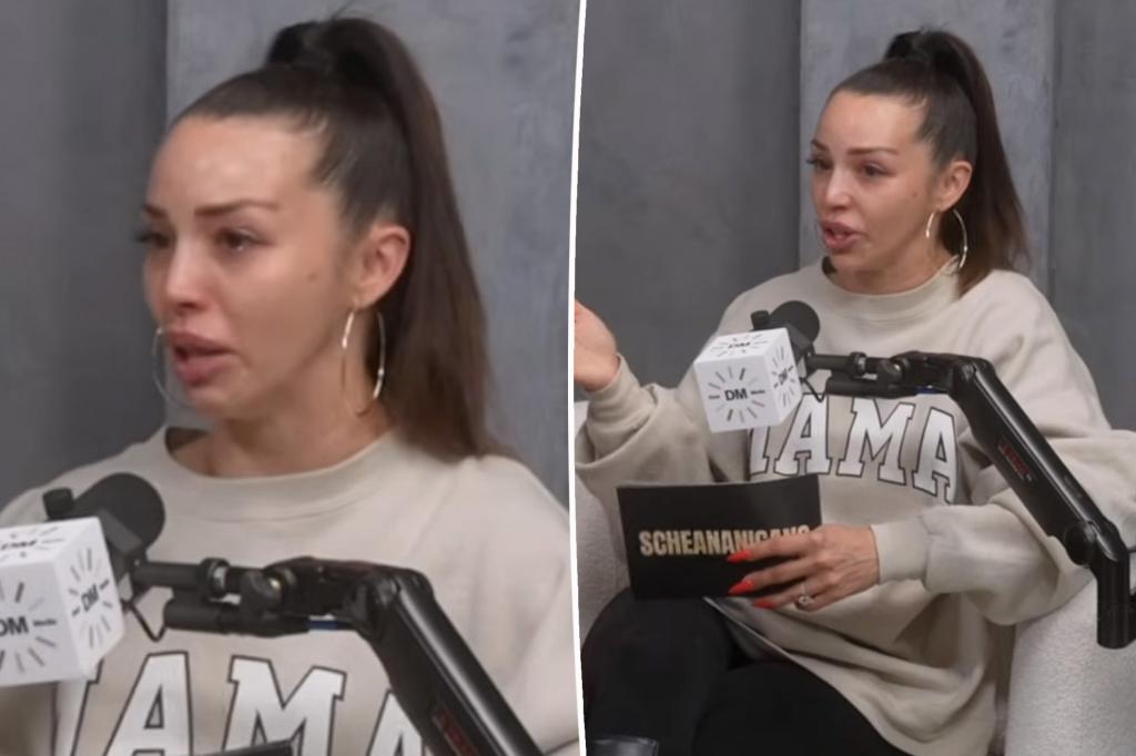 Scheana Shay cries as she reveals months-long battle with depression: ‘Maybe I up my meds’