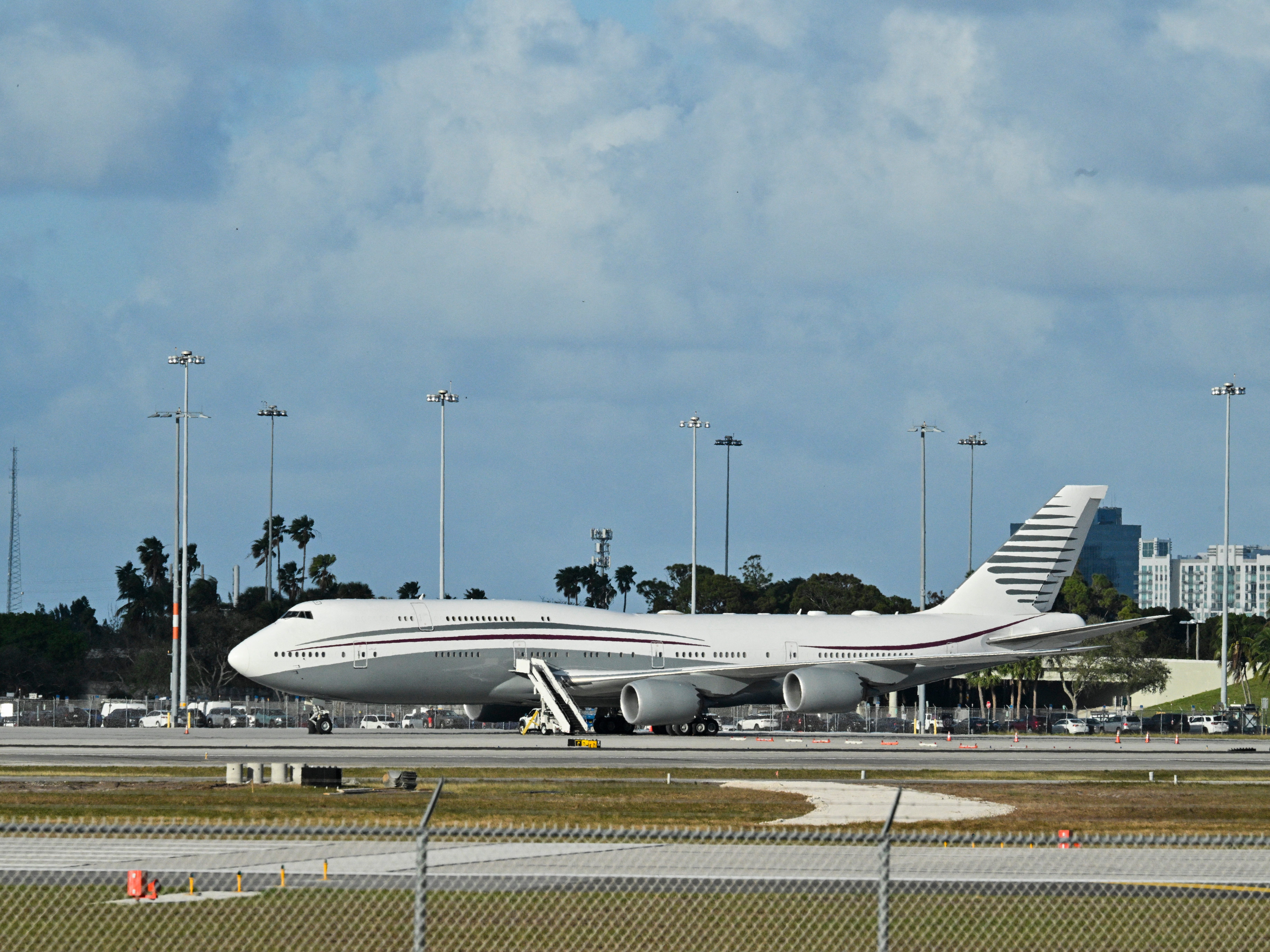 Qatari Boeing 747
