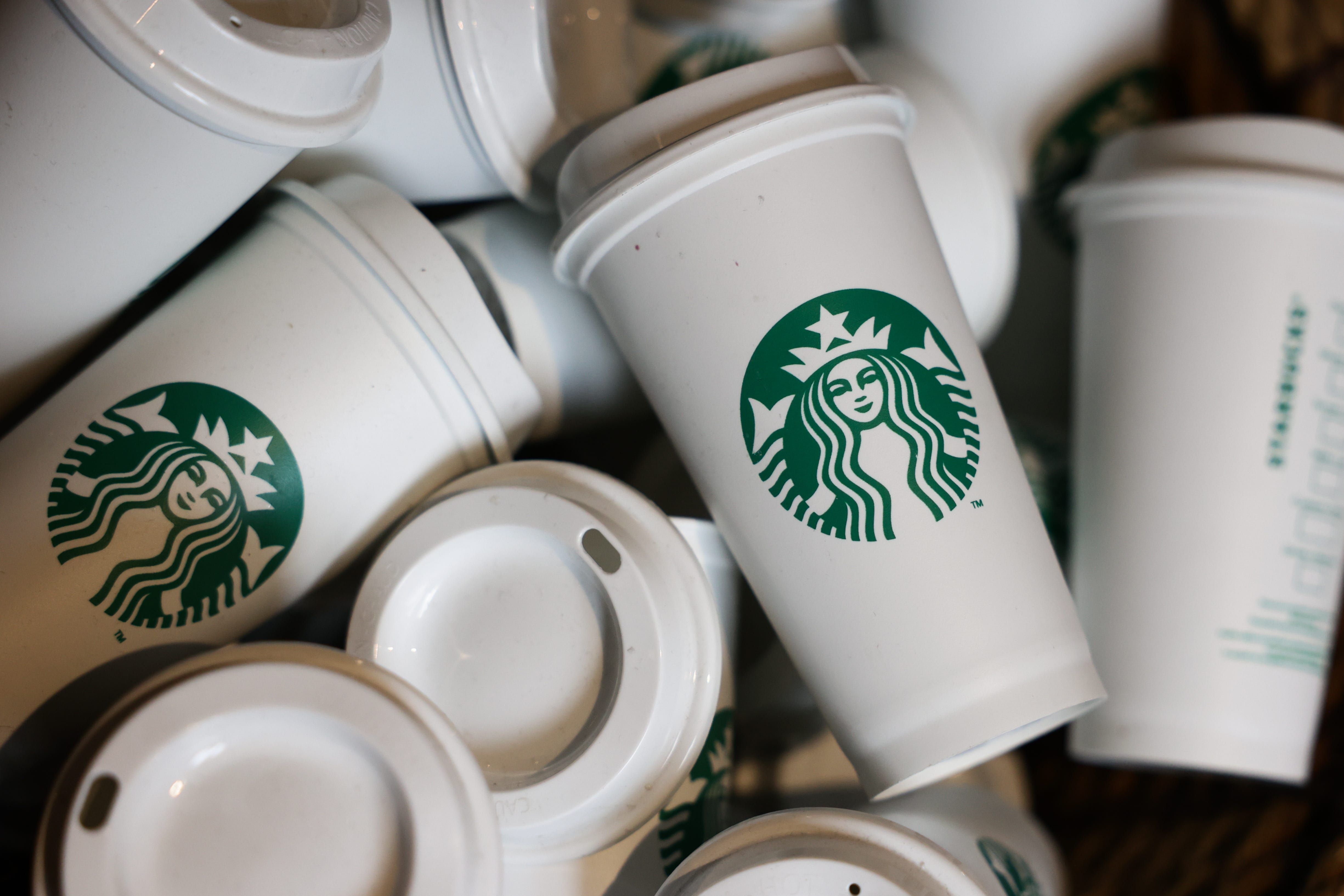 Starbucks cups