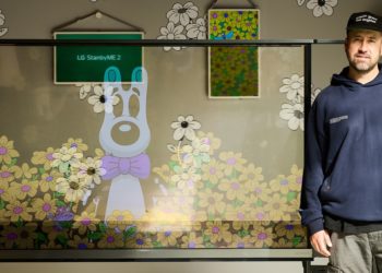 Steven Harrington Debuts at Frieze With a Tech-Powered Ode to LA Cool