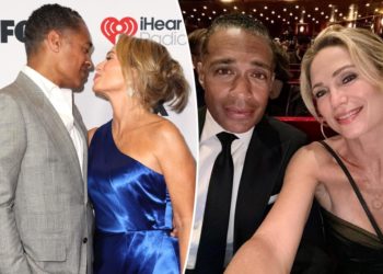 T.J. Holmes hints at Amy Robach marriage with telling comment