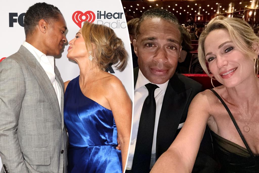 T.J. Holmes hints at Amy Robach marriage with telling comment