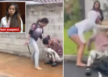 Teen bullies beat, kick 21-year-old with disability in barbaric caught-on-video attack: ‘Pure evil’