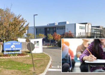 Terrified Long Island students forced to finish finals as armed police swept halls during chaotic  lockdown