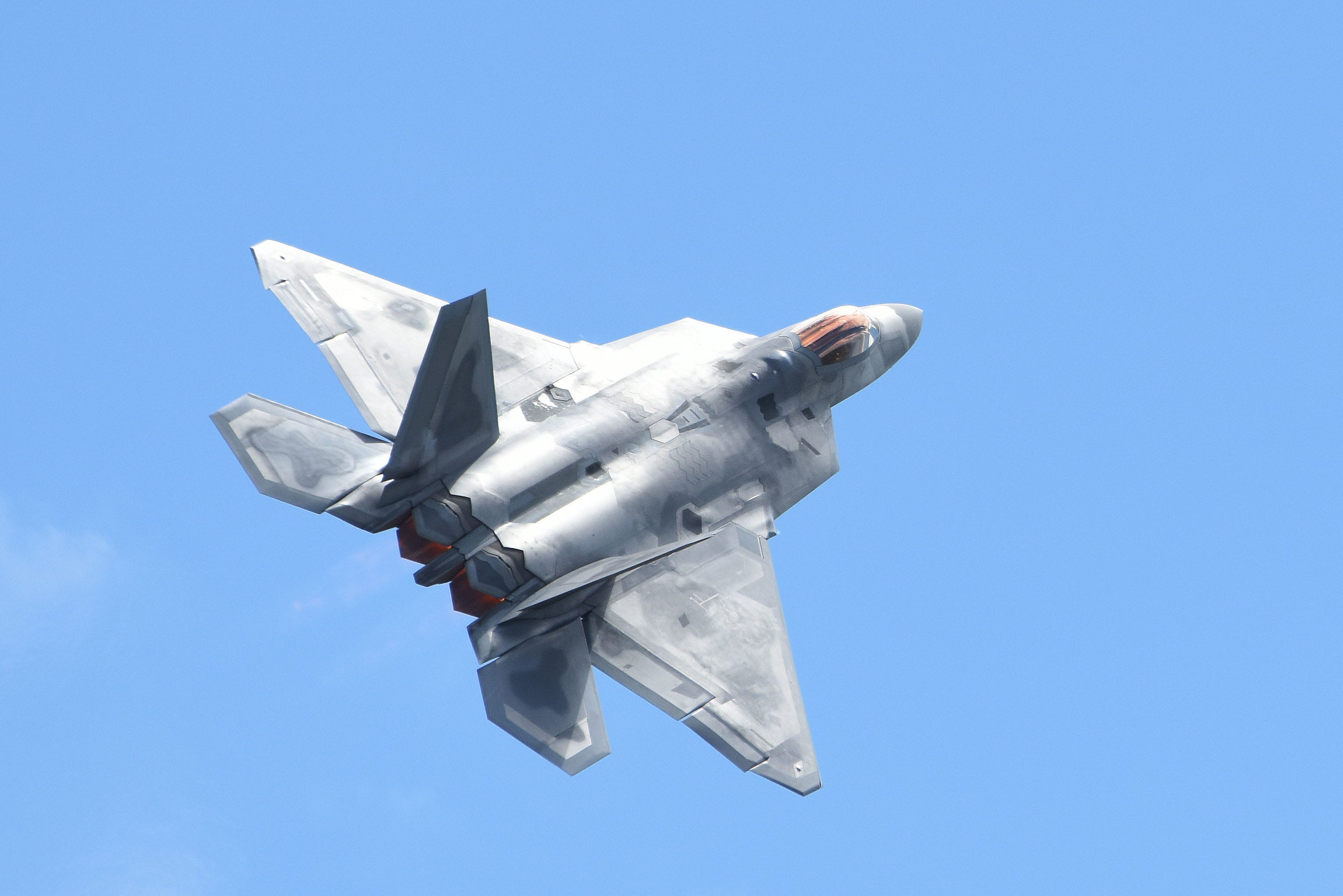 The NGAD will replace the F-22 Raptor, pictured above.