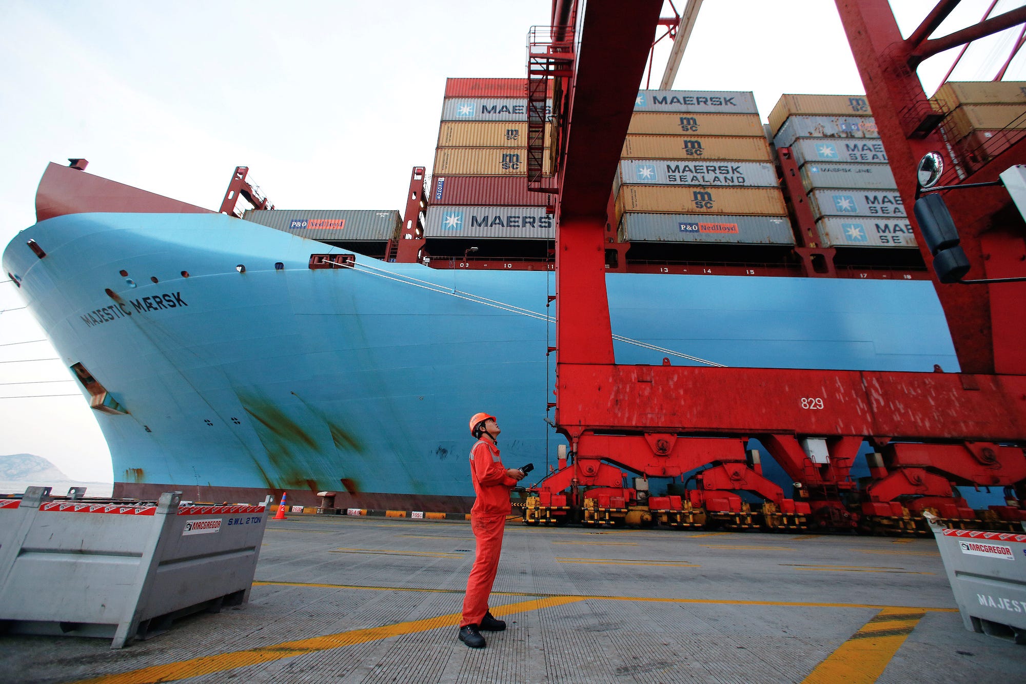 Maersk container
