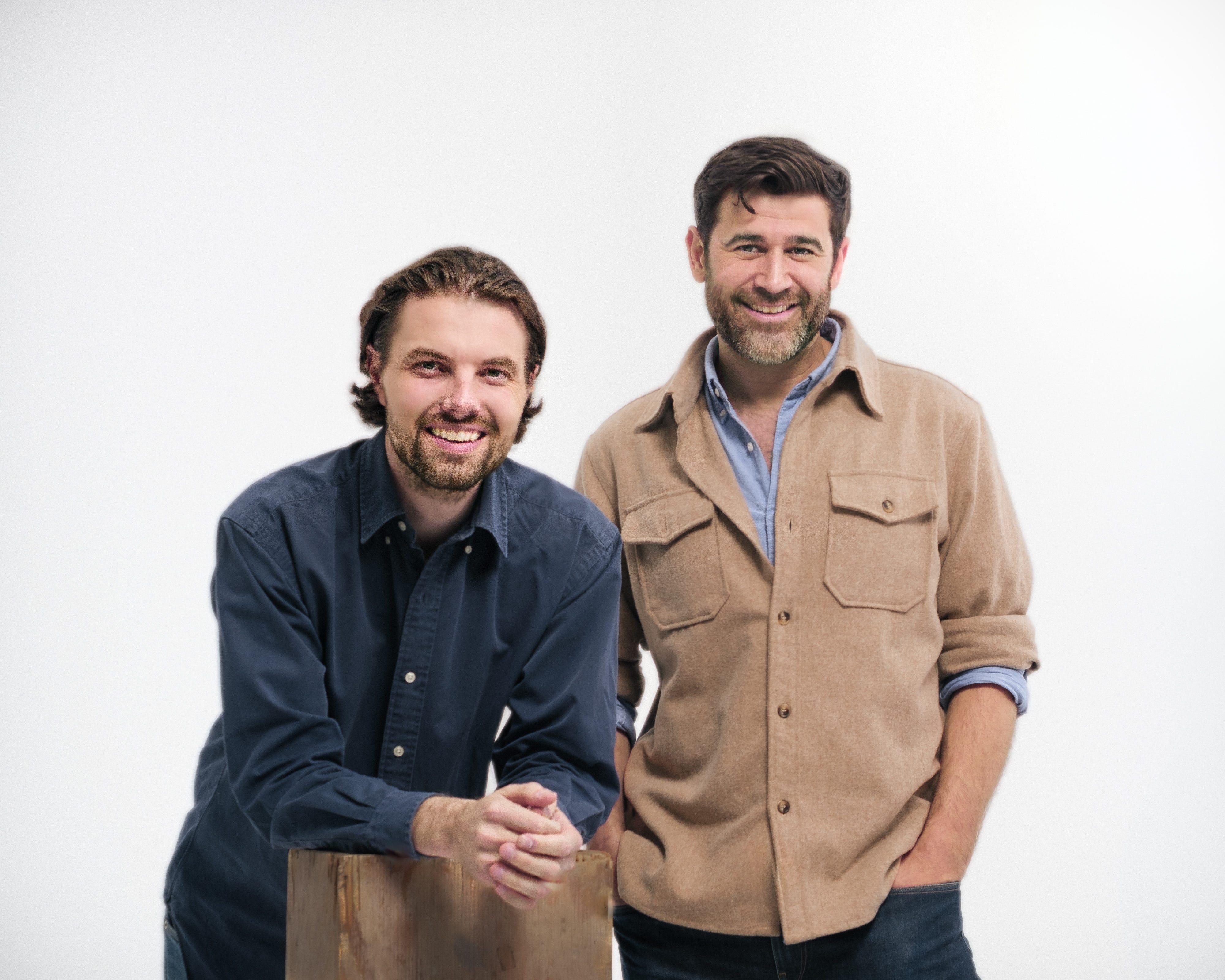 Coworker.ai co-founders Alex Calder and Bradford Church
