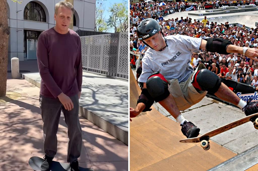 Tony Hawk shreds Bay Area’s newly expanded skatepark in unannounced visit