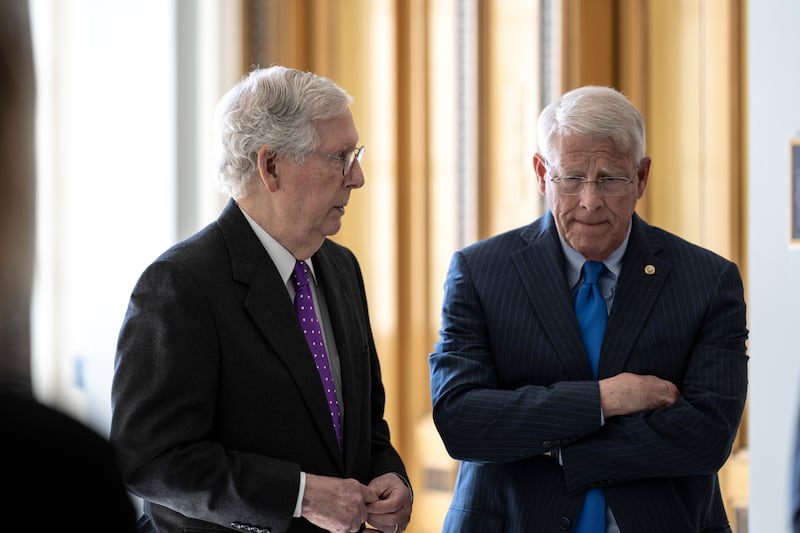 Sen. Mitch McConnell and Sen. Roger Wicker
