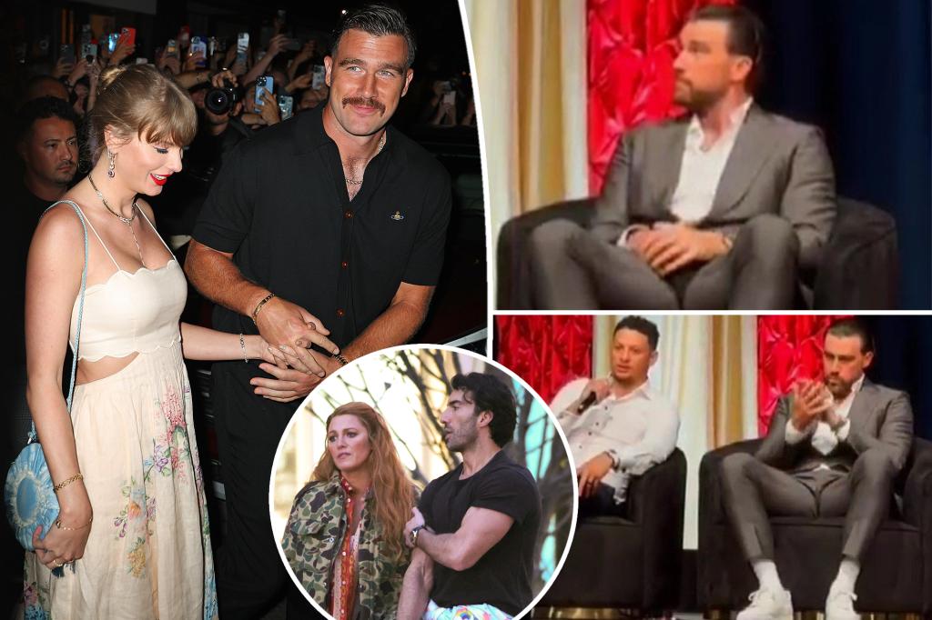 Travis Kelce attends Mahomes charity gala solo as Taylor Swift deals with Blake Lively, Justin Baldoni fallout