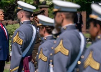 Trump Addresses a Military He’s Remaking in His Image