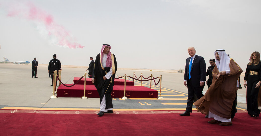 Trump Wants Saudi Arabia to Invest Its Money in the U.S. All of It.