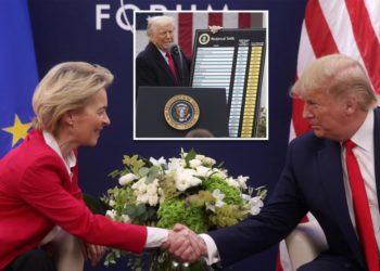 Trump agrees to extend deadline for 50% tariffs on European Union  after ‘very nice talk’ with EU head