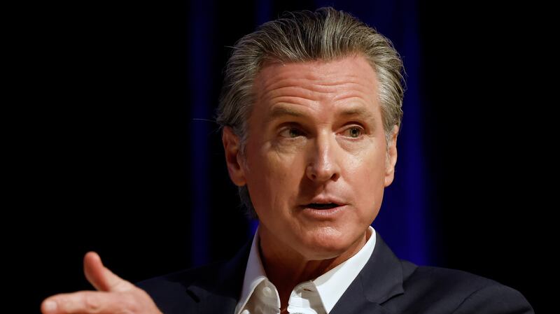 Gavin Newsom.