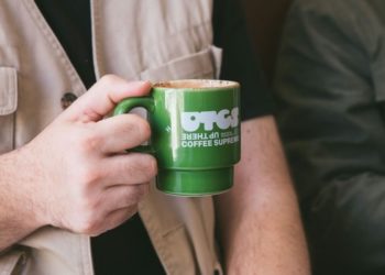 Up There and Coffee Supreme Brew Up the Stacker Mug 2.0