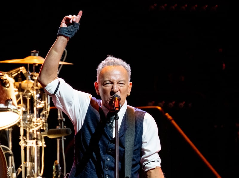Bruce Springsteen urged concert goers last week to "stand with us against authoritarianism."