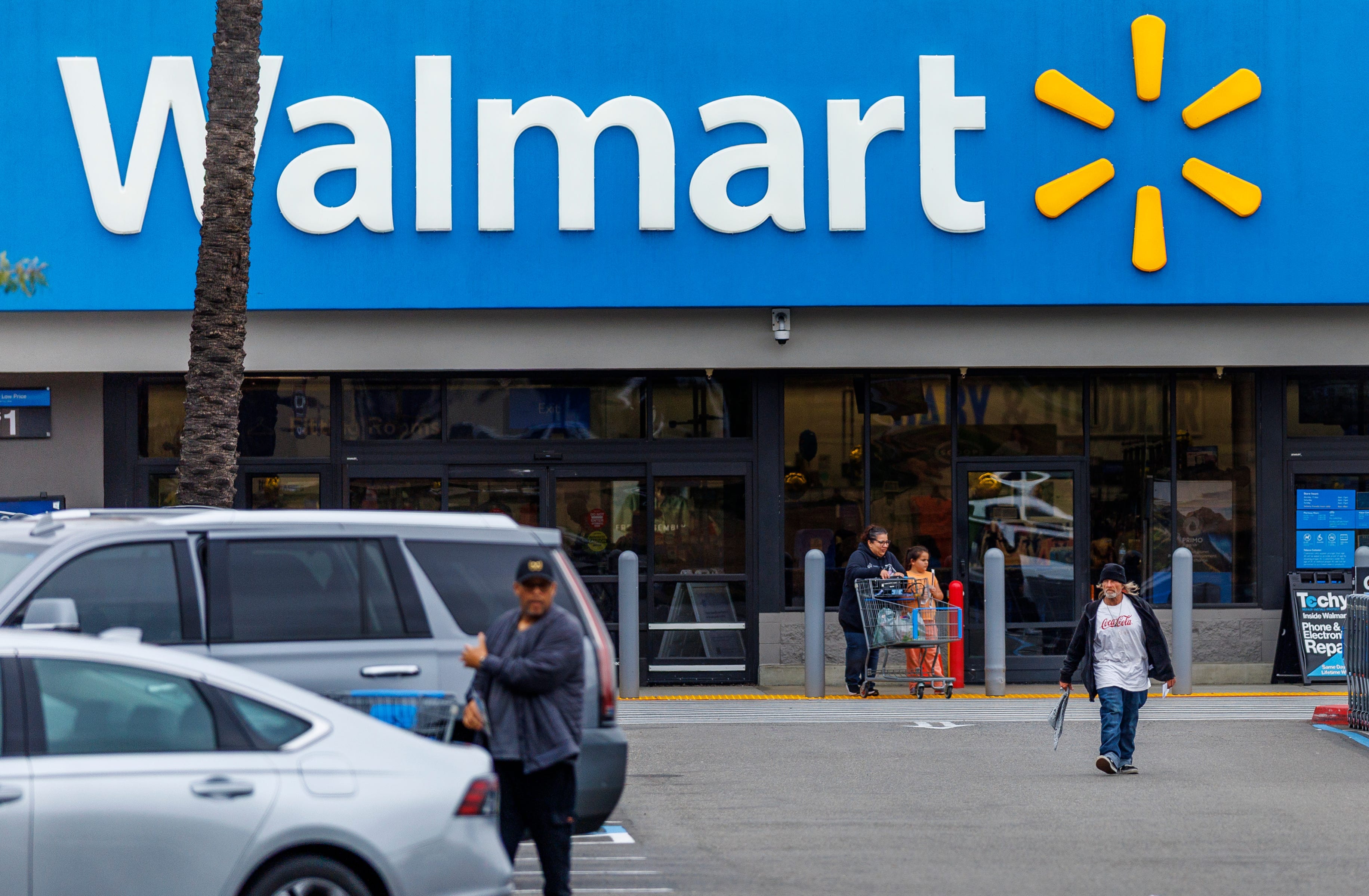 A Walmart in Pomona, California.