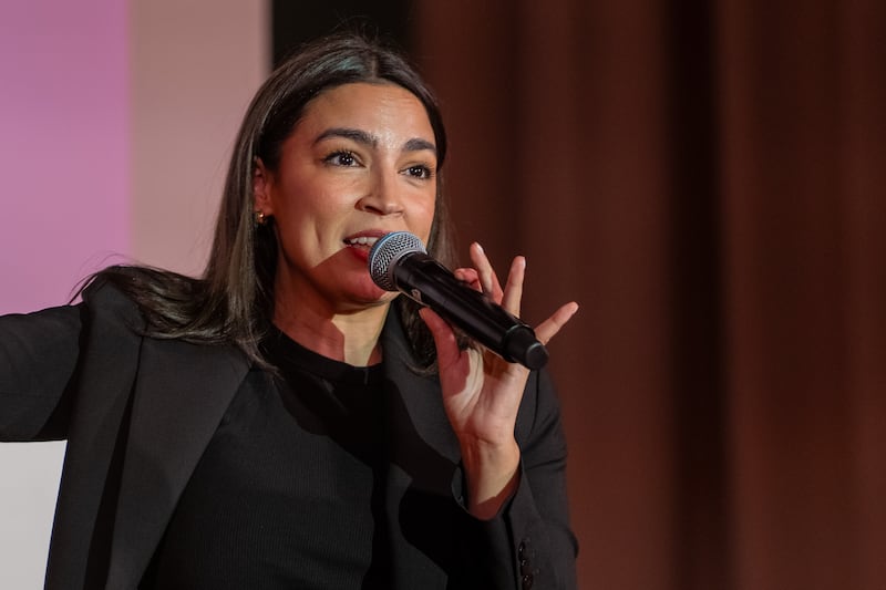 Alexandria Ocasio-Cortez snapped back at border czar Tom Homan: “Do I look like I care?”