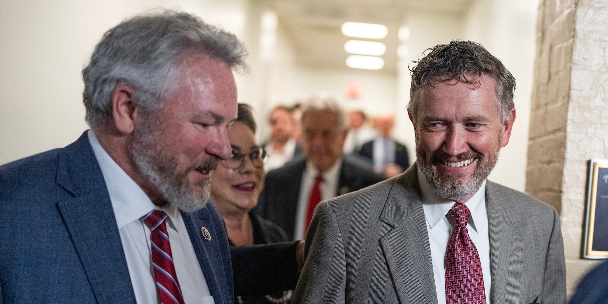Reps. Warren Davidson and Thomas Massie