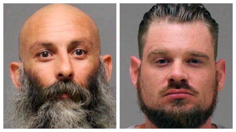 Barry Croft Jr., left, and Adam Fox, right, were convicted for plotting to kidnap Whitmer in 2020 after her Covid-19 policies.