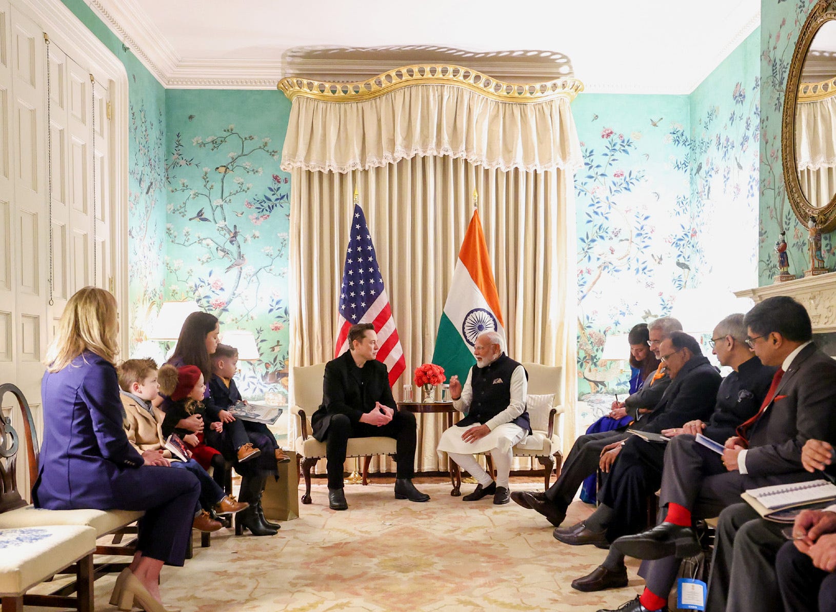 Elon Musk and PM Modi