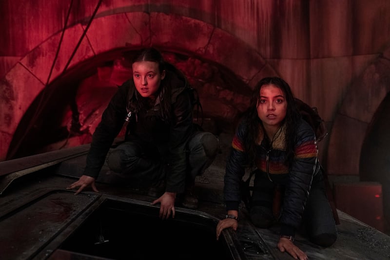 Bella Ramsey and Isabela Merced
