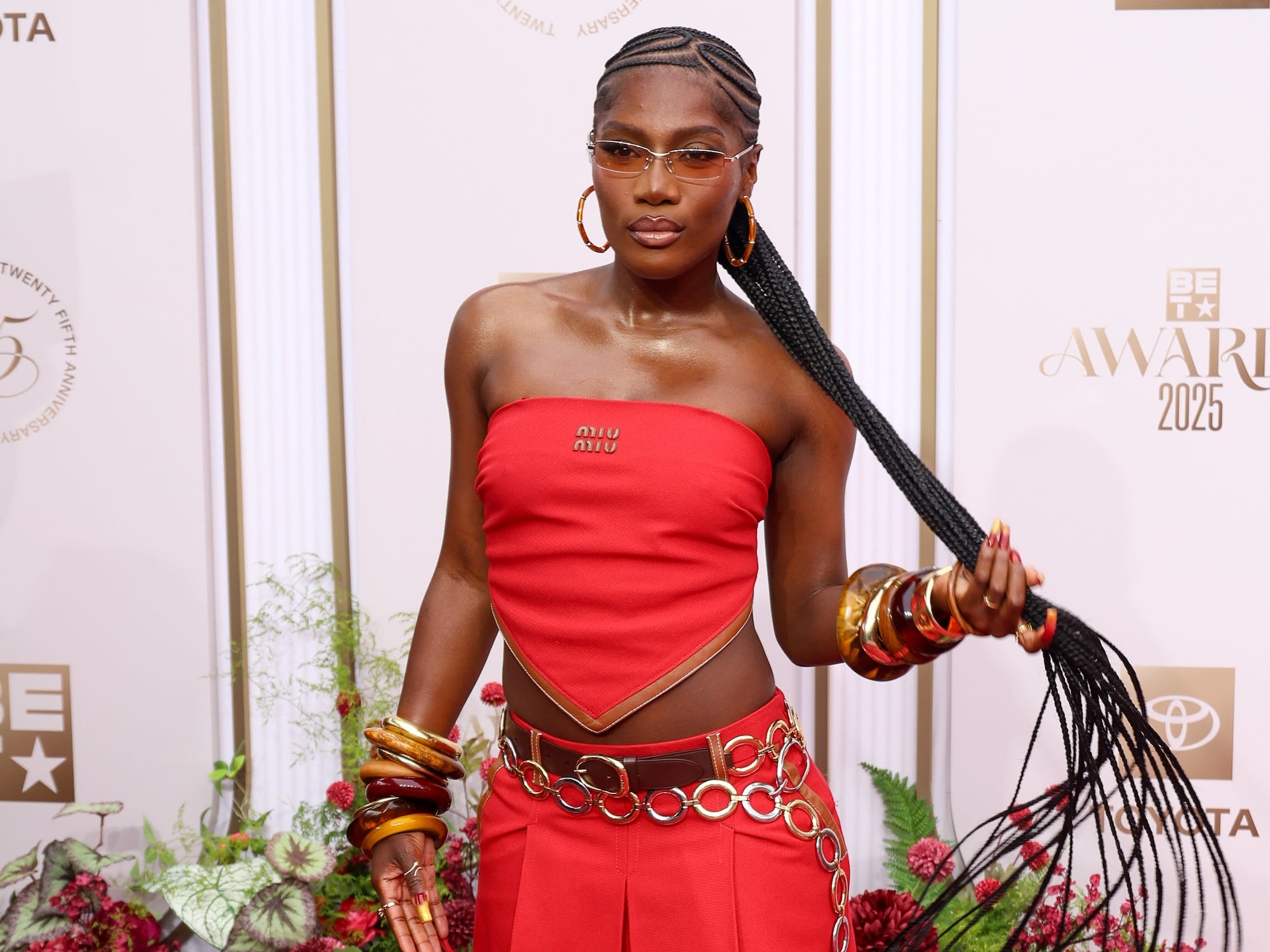 Doechii attends the 2025 BET Awards.