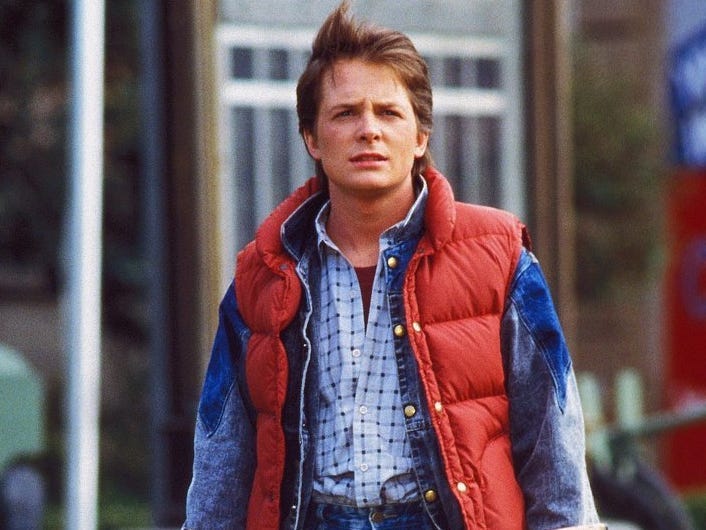 marty mcfly back to the future