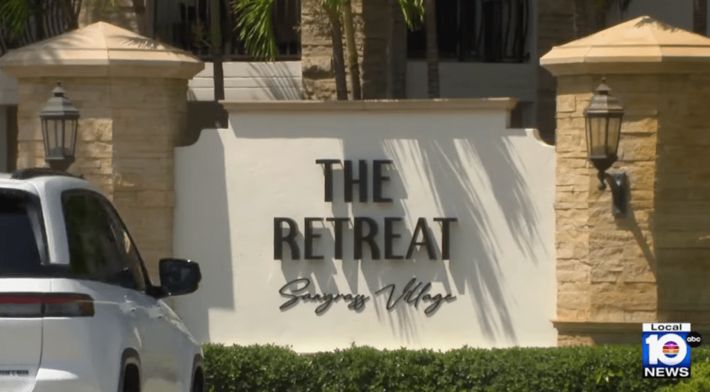 The double stabbing took place just after 1:30 a.m. on May 28, 2025 at the Retreat at Sawgrass Village, in Sunrise, Florida.