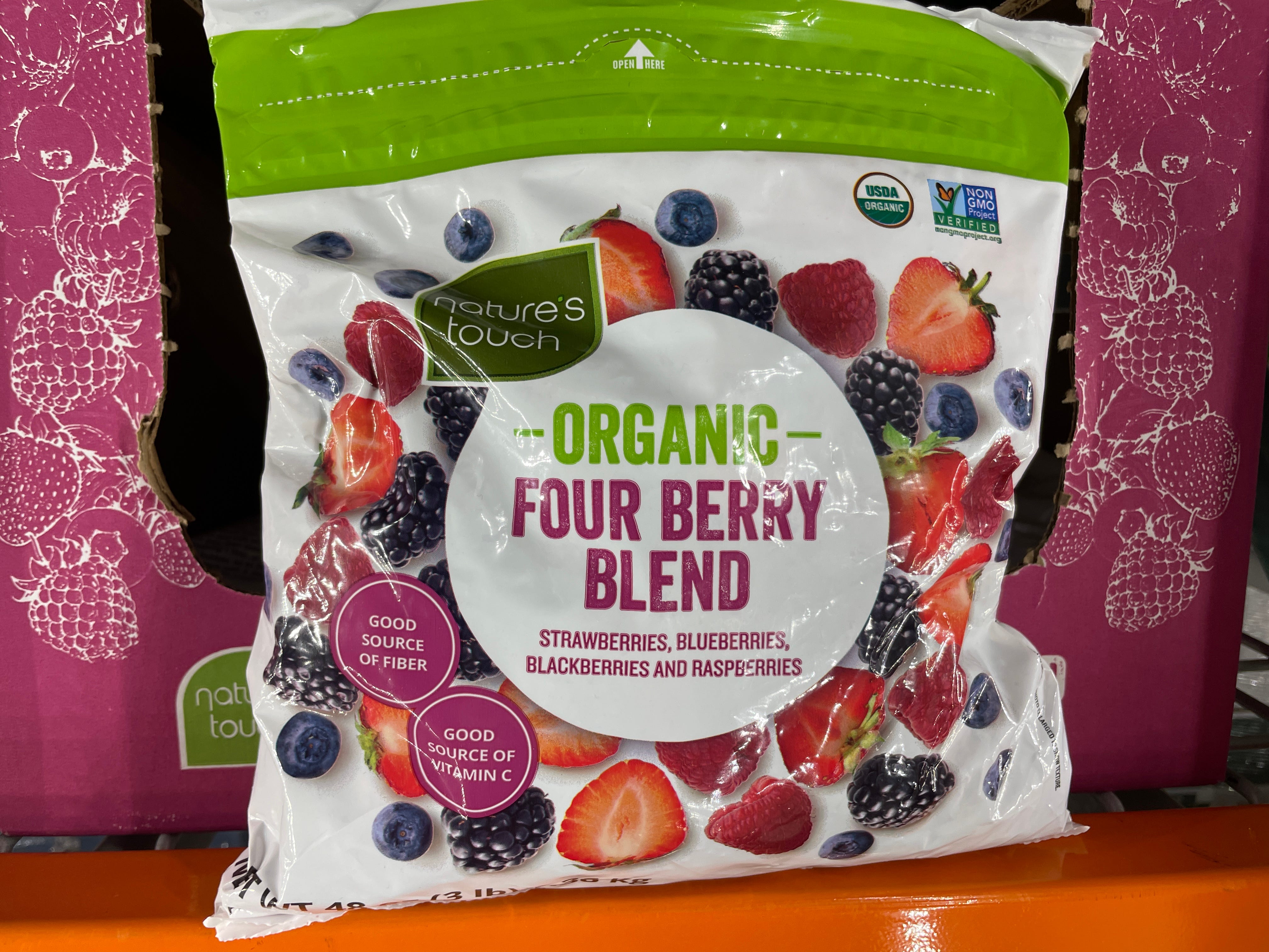 Nature's Touch Organic four berry blend