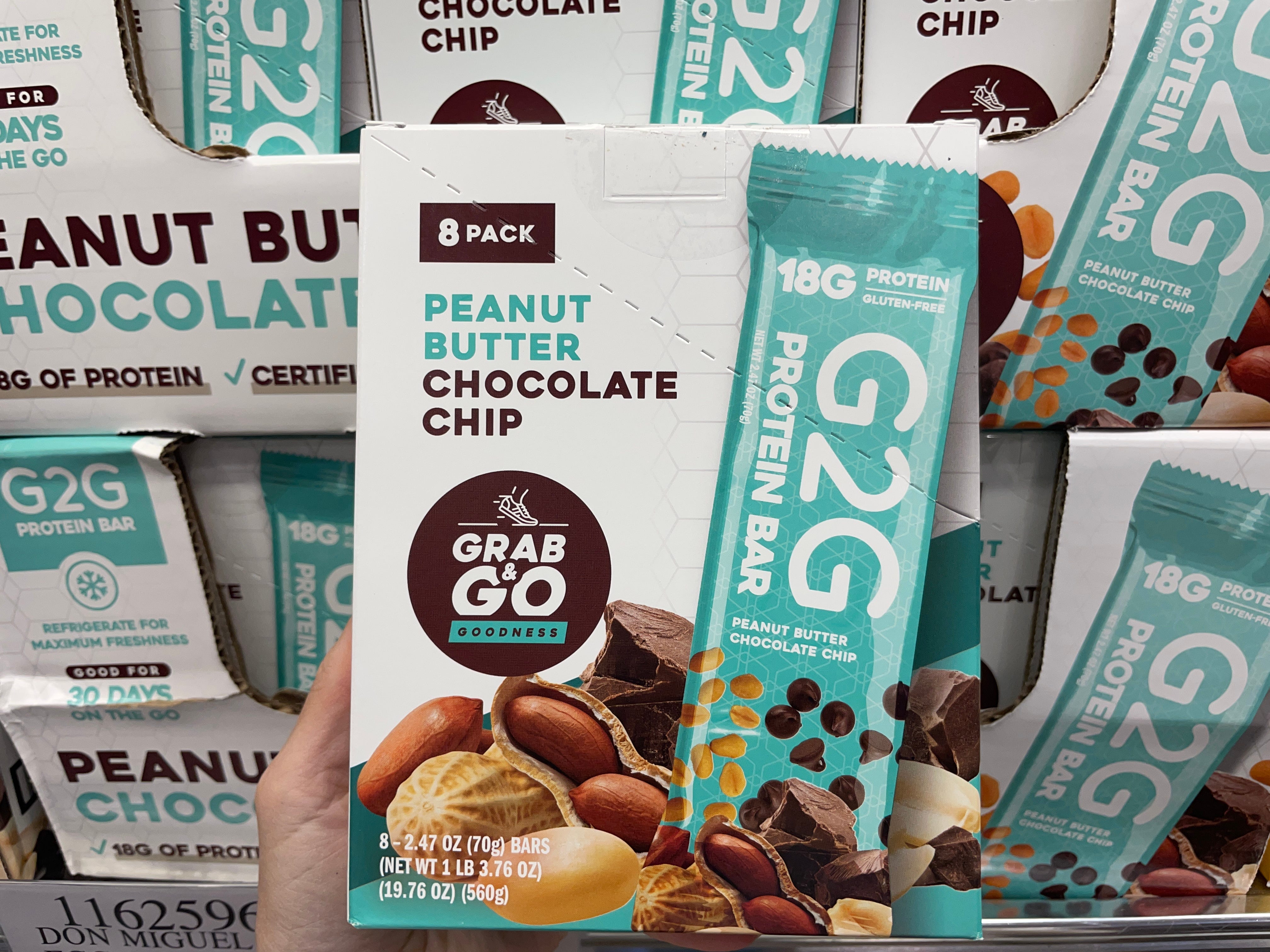 G@G Bars in box at Costco 