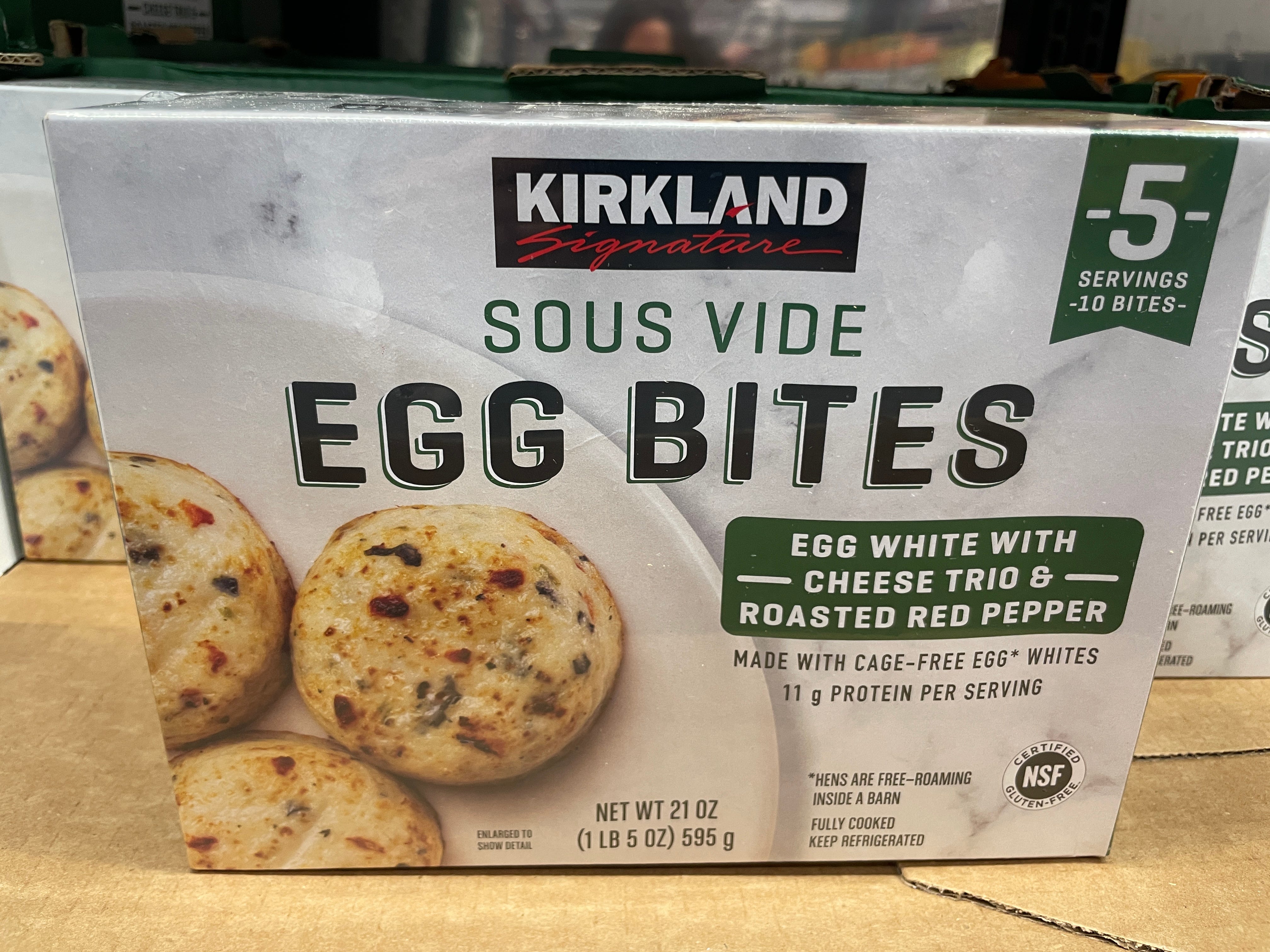 Kirkland Signature sous vide egg bites