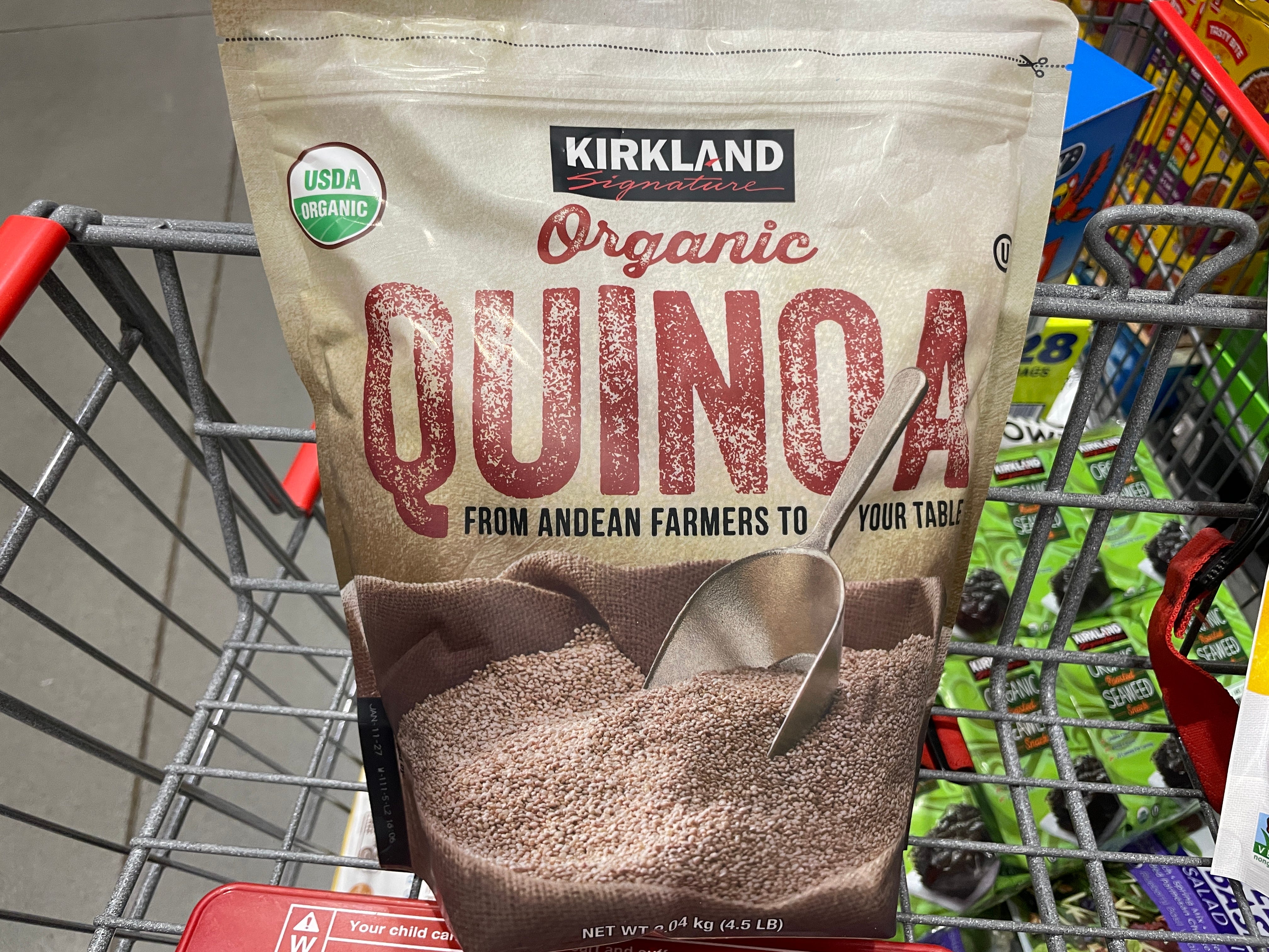 Kirkland Signature organic quinoa