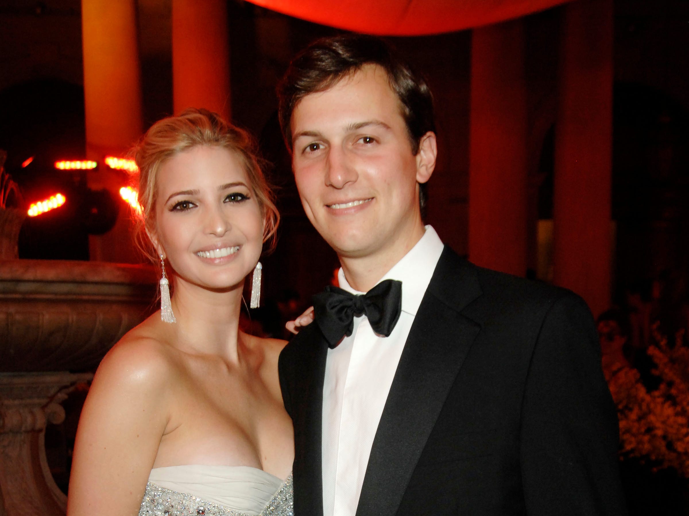 Ivanka Trump and Jared Kushner in 2008.