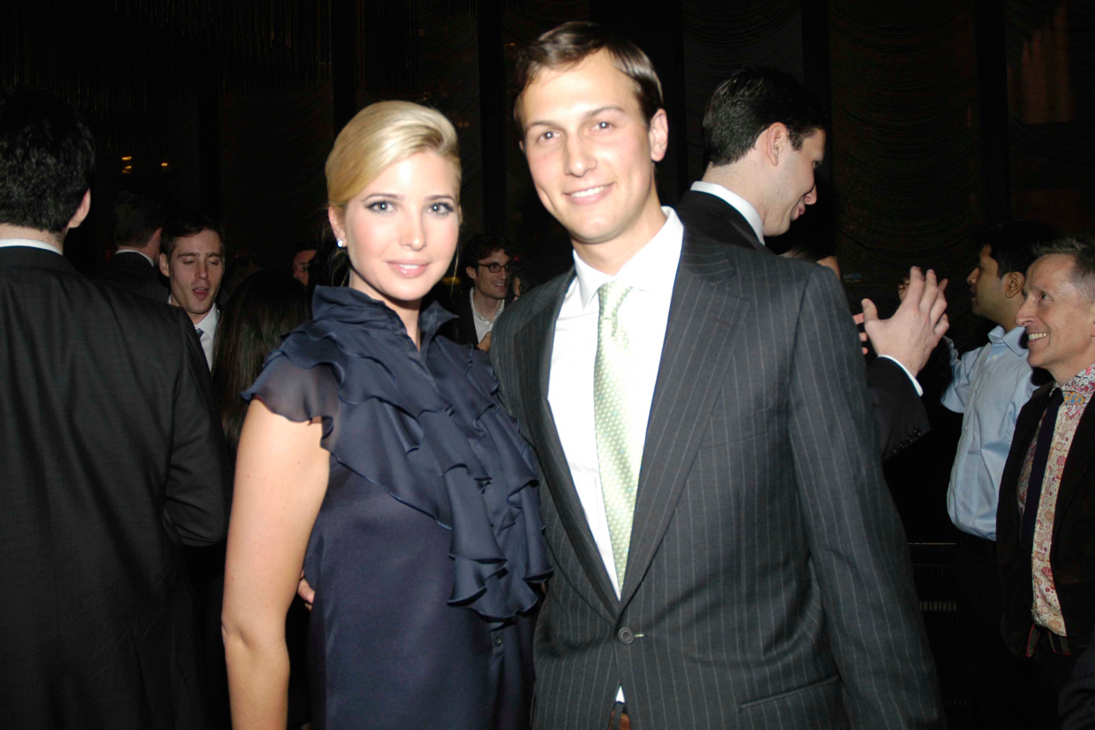 Ivanka Trump and Jared Kushner in 2007