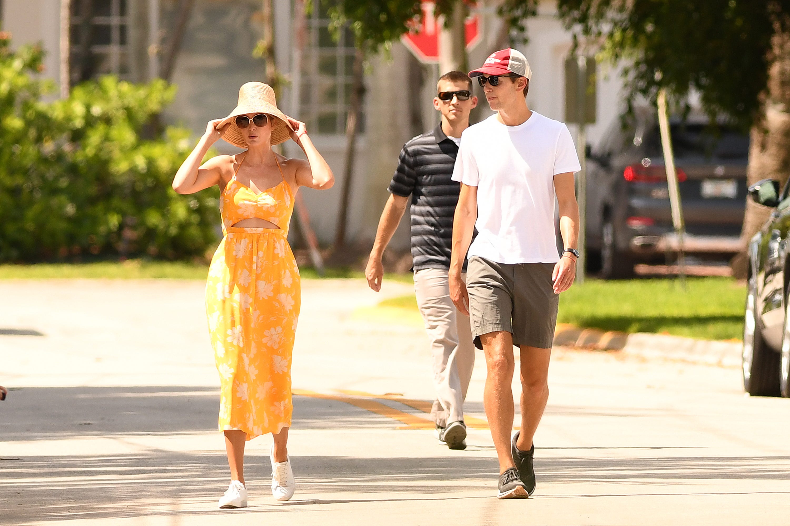 Jared Kushner and Ivanka Trump in Florida