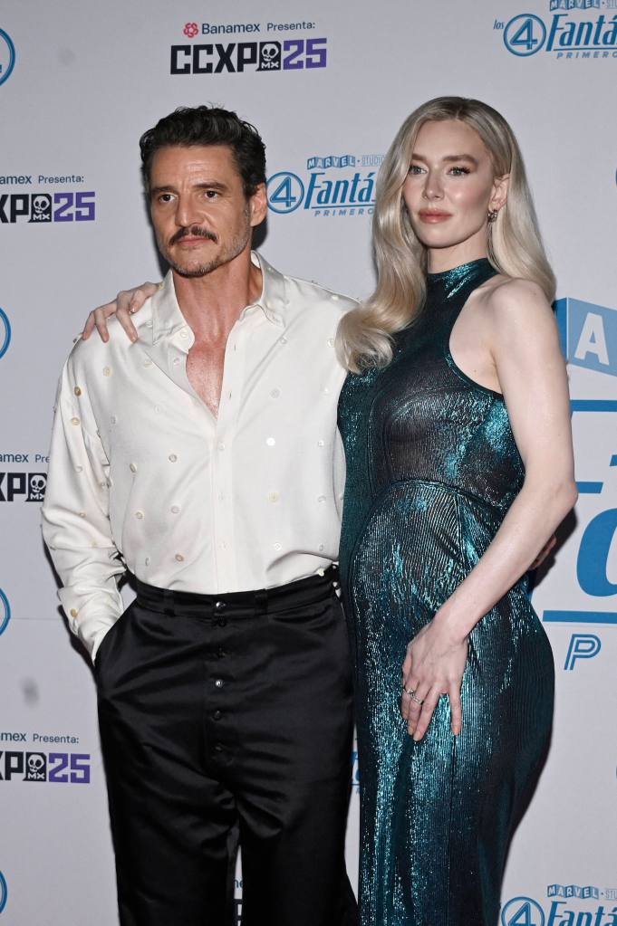 Pedro Pascal and Vanessa Kirby attend the CCXP Mexico 2025 at Expo CitiBanamex on May 31, 2025 in Mexico City, Mexico