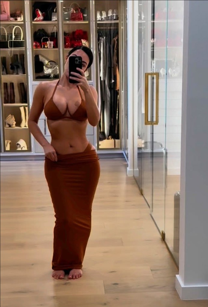 Kim Kardashian gives rare glimpse inside her lavish closet in $60M LA mansion