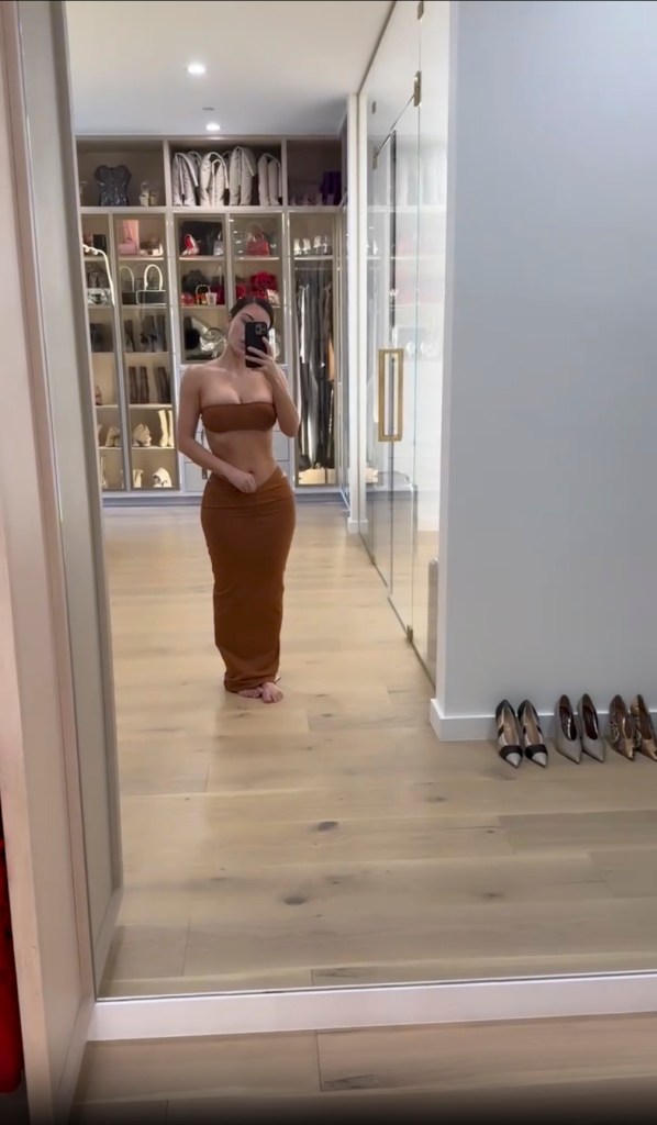 Kim Kardashian gives rare glimpse inside her lavish closet in $60M LA mansion