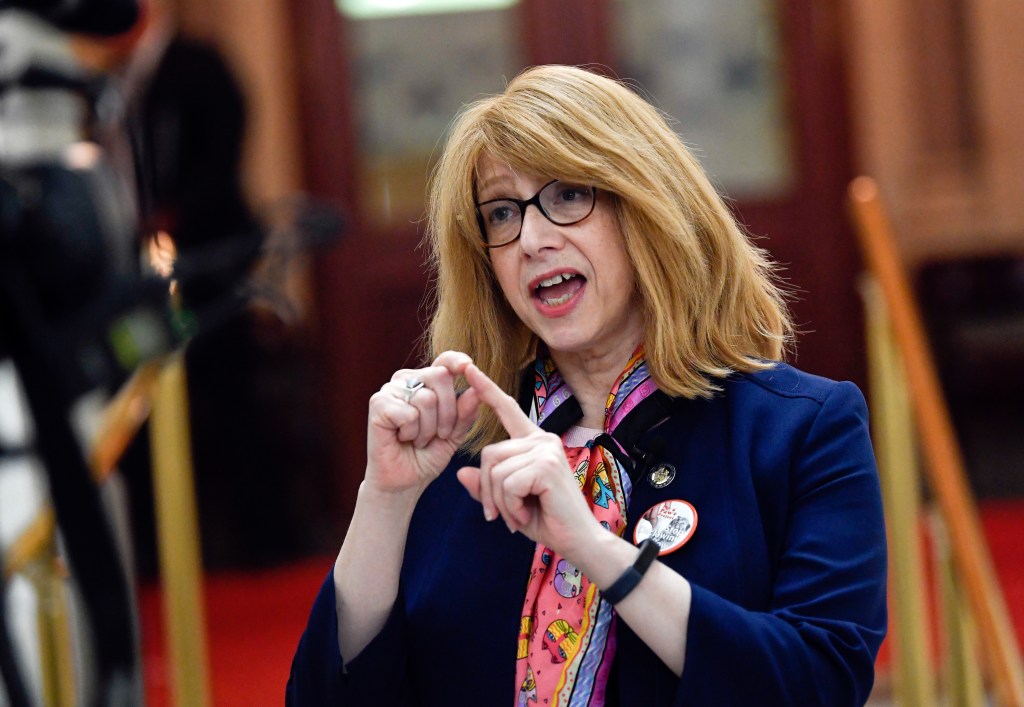Assemblywoman Linda Rosenthal (D-Manhattan) is pushing to reclassify animals under the law and establish that animals can be a victim of a crime. 