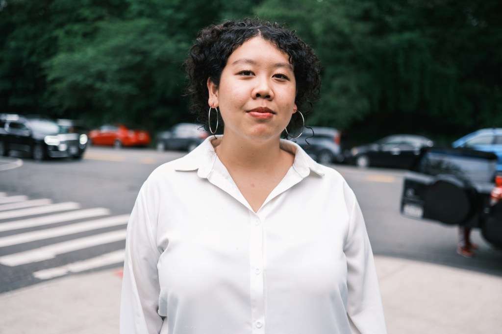 Sarah Lin, 18, is working to get a bill passed in New York State that would require closed captioning in movie theaters for the hearing impaired