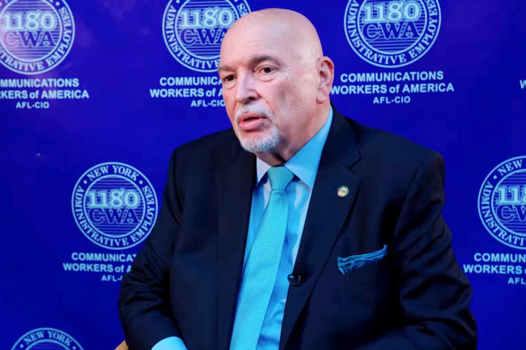 Arthur Cheliotes, the board chairman of CUNY's School of Labor and Urban Studies,