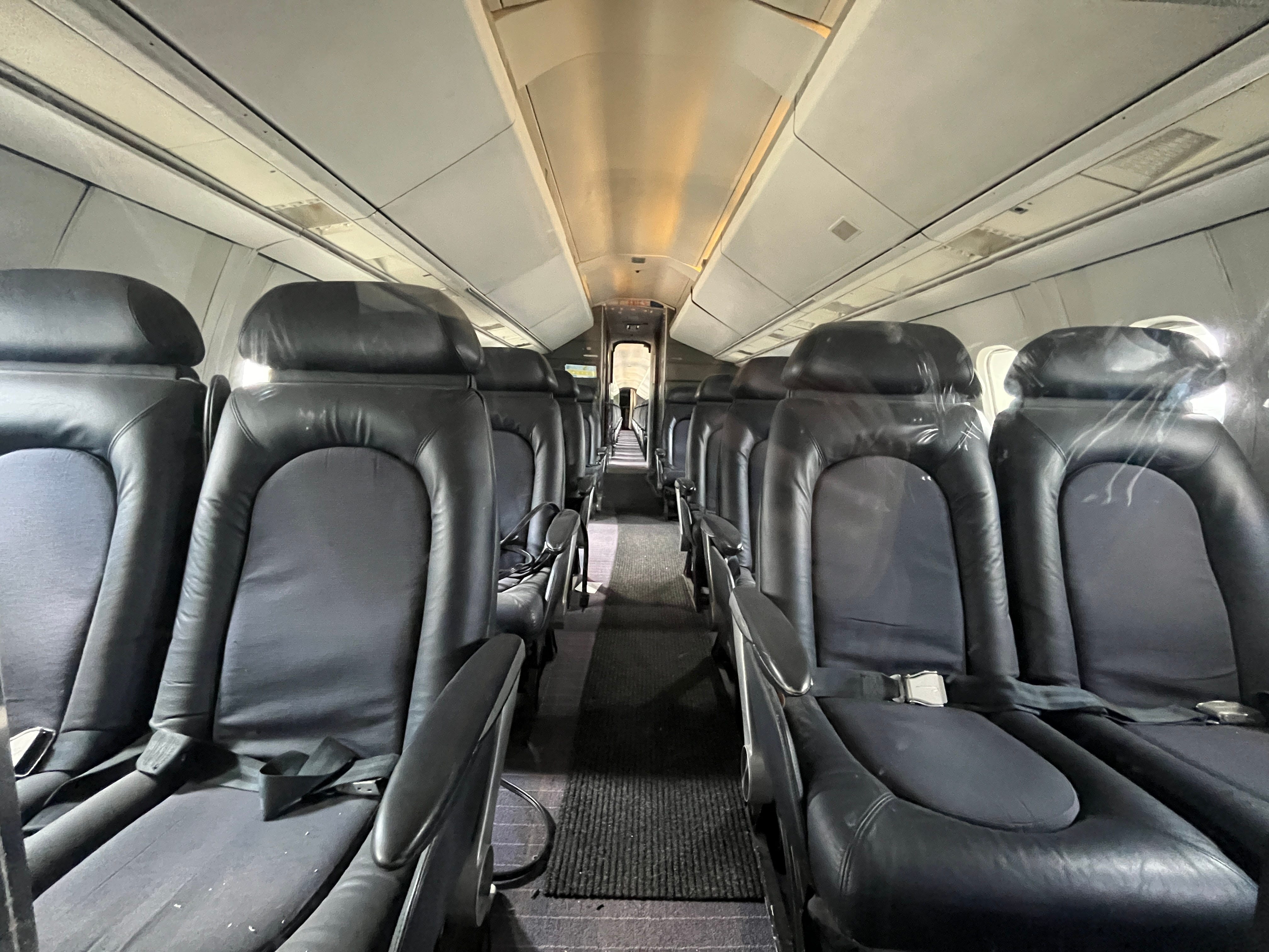 Seats on the Concorde.