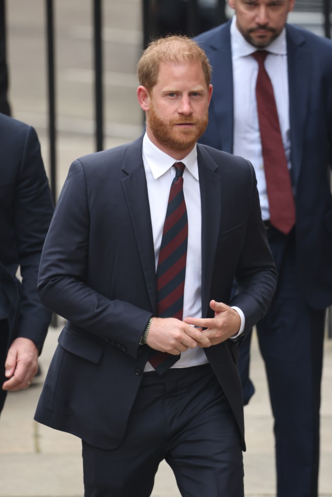 Prince Harry in April. 