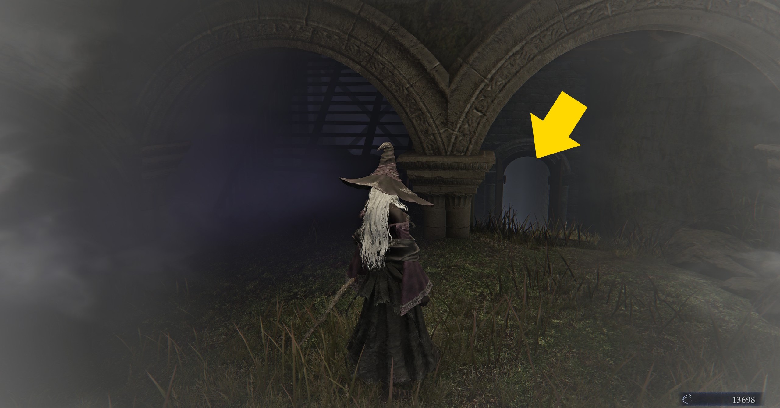 The entrance to Roundtable Hold’s mausoleum in Elden Ring Nightreign