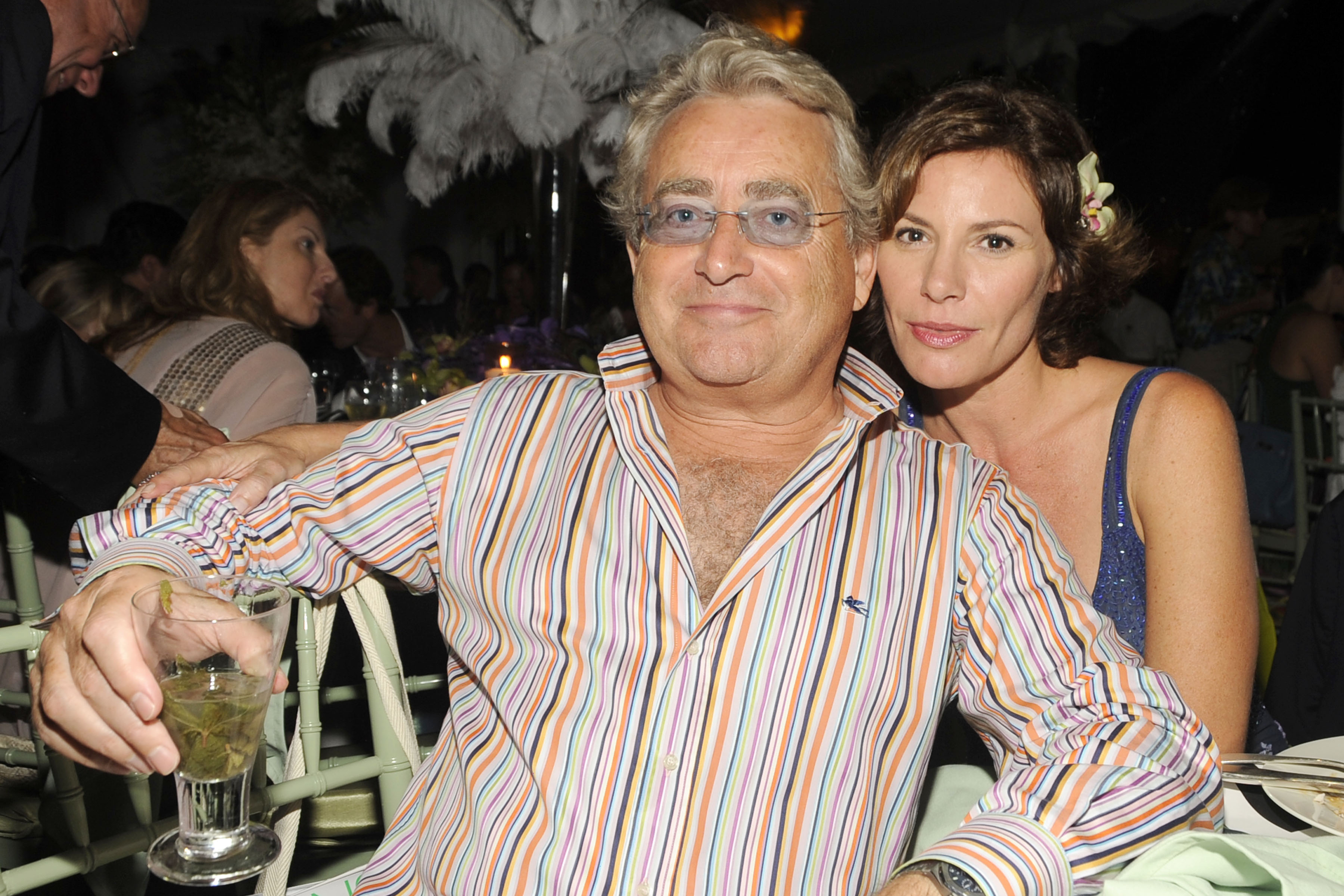 Count Alexandre deLesseps and Luann de Lesseps. 