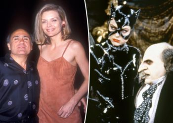 Danny DeVito admits he ‘lusted after’ Michelle Pfeiffer on ‘Batman Returns’ set: ‘She was a goddess’