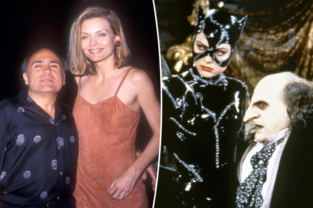 Danny DeVito admits he ‘lusted after’ Michelle Pfeiffer on ‘Batman Returns’ set: ‘She was a goddess’