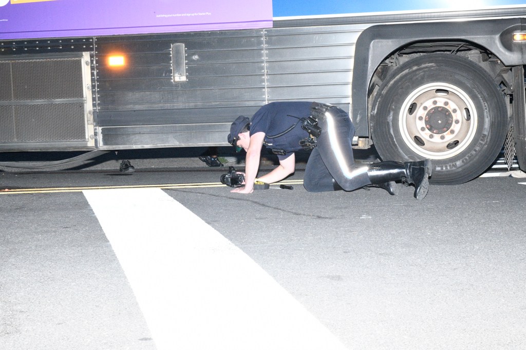 The 87-year-old pedestrian was approaching the middle of the crosswalk on East 12th Street in Sheepshead Bay when a B36 bus, making a left-hand turn from Avenue Z, collided with the victim at approximately 6:40 p.m