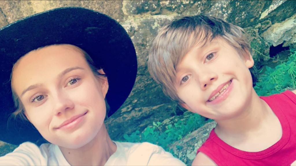 Whitney Purvis and son